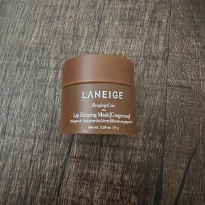 Laneige ginger snap lip sleeping mask new .28 oz